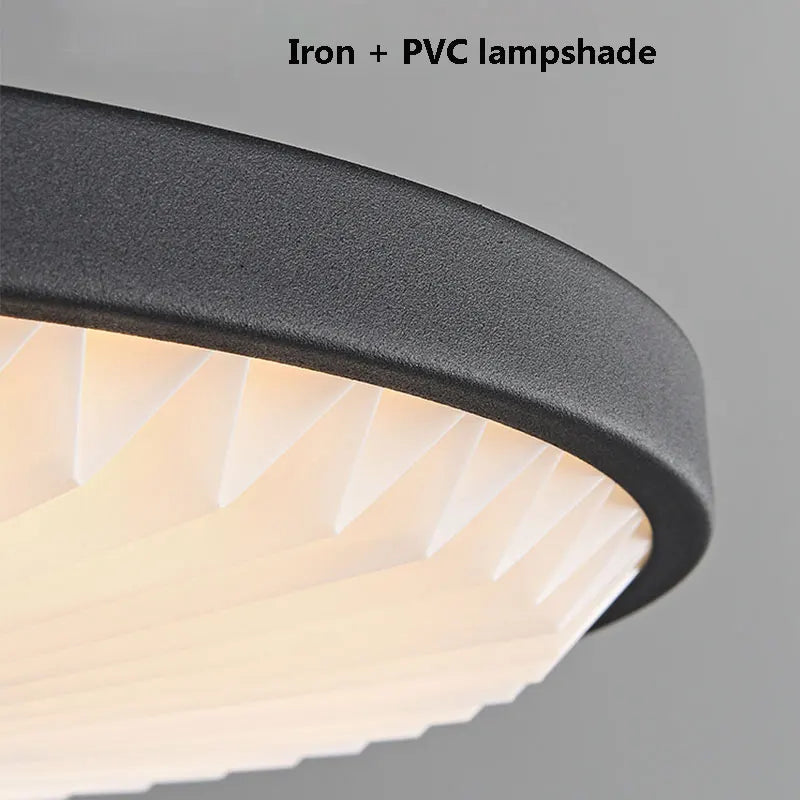 Lustre barre led suspension noir blanc - vue 8 sur 8
