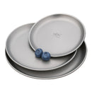 Assiette titane légère camping randonnée 14 17 20cm