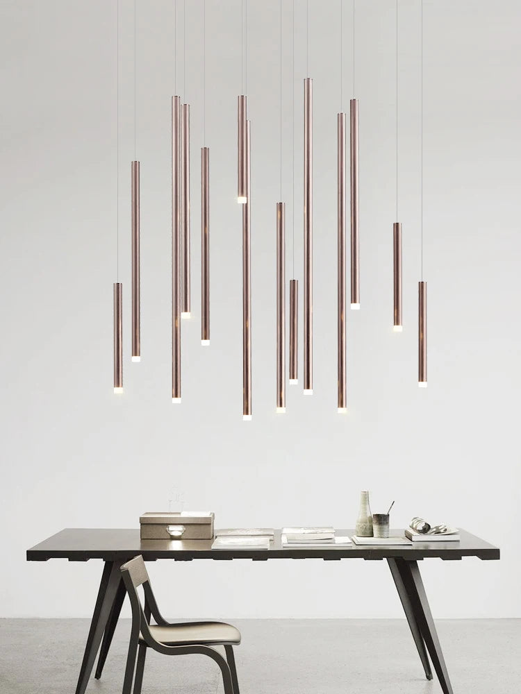 lustre led moderne minimaliste pour bars restaurants et boutiques