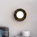 Applique murale nordiques pour chambre intérieure salon couloir salle d'étude mur moderne verre luminaires muraux G9 fer décoration de la maison