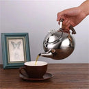 Théiere inox avec filtre infuseur 1 a 2l