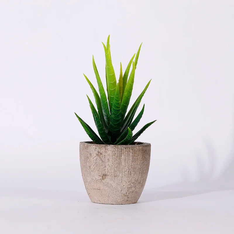 plantes succulentes artificielles pour décoration intérieure moderne - vue 13 sur 13