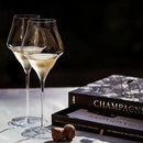 Verre à champagne cristal soufflé main ultra fin