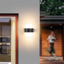 Lumières extérieures haut et bas applique IP65 étanche porche lumière jardin cour décoration 85-265V appliques murales en plein air