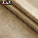Rideau occultant motif feuilles style moderne chambre salon
