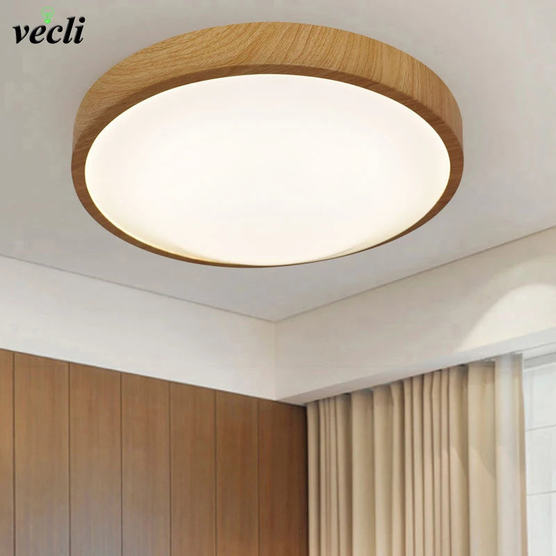 Plafond moderne à LEDs lumière ronde Simple décoration luminaires étude salle à manger balcon chambre salon plafonnier