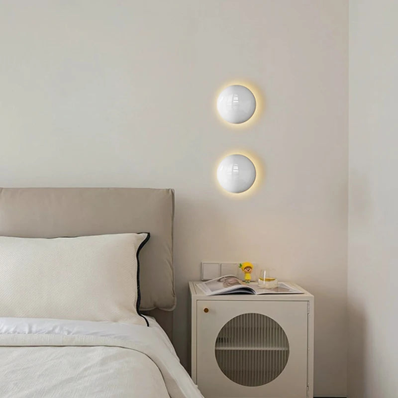 mini lampe led murale en métal pour ambiance hôtelière - vue 4 sur 8