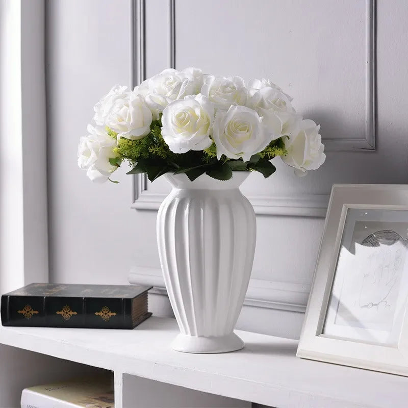 vase en céramique minimaliste style européen décoration moderne