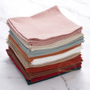 Serviette de table coton lavé style vintage