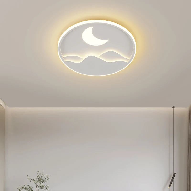 plafonnier moderne à leds pour un éclairage intérieur simple et élégant - vue 3 sur 8