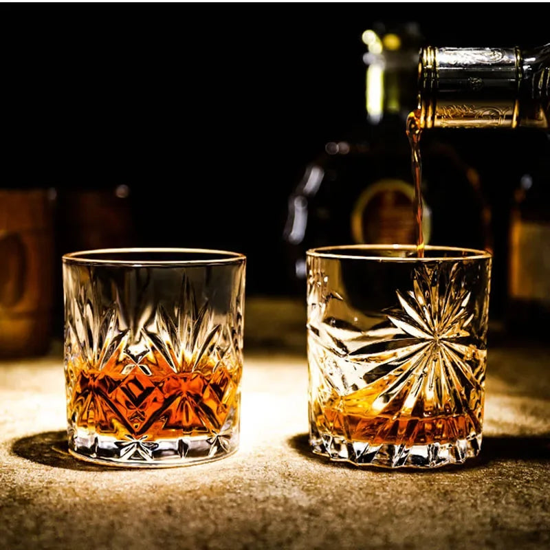 verres à whisky old fashioned relief élégant résistants - vue 2 sur 7