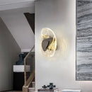 Applique murale cristal luxe chambre salon modern led créatif