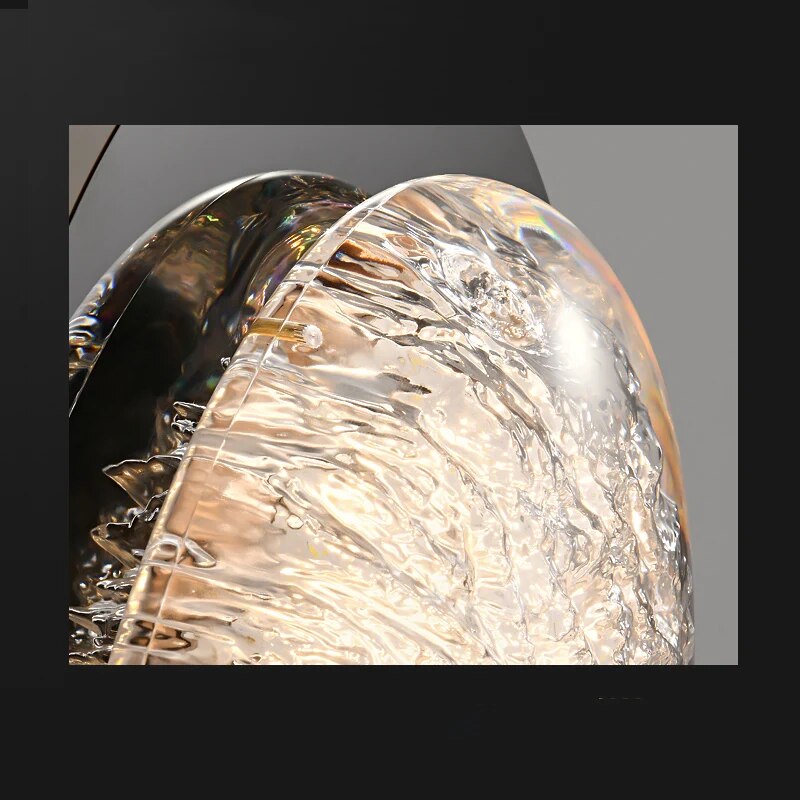 Applique murale artistique en cristal platine - vue 5 sur 8