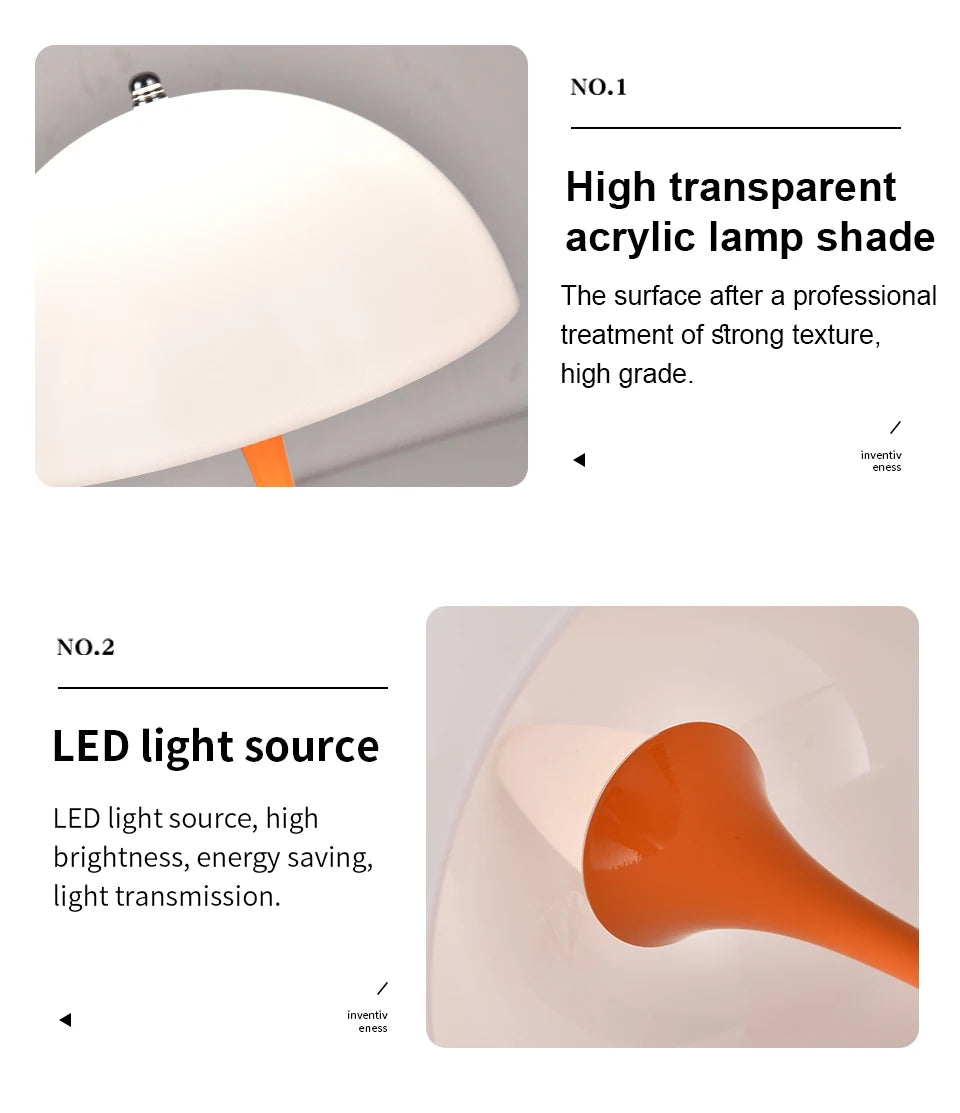 Lampe table USB LED bourgeon dimmable - vue 6 sur 10