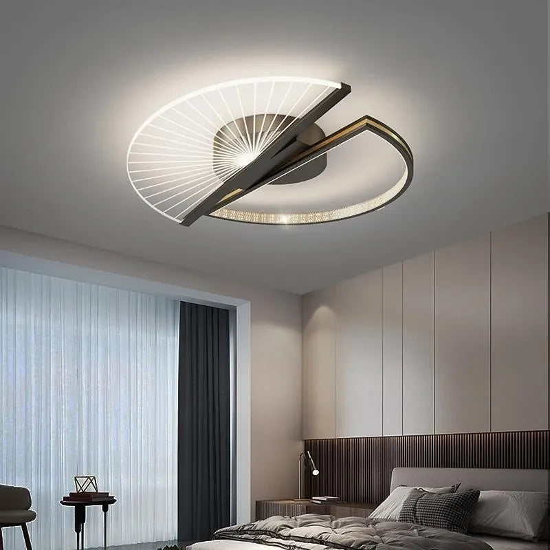 Plafonnier LED nordique pour chambre salon salle à manger étude Design créatif Lustre décoration de la maison luminaire Lustre - vue 3 sur 11