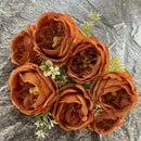 bouquet de roses en soie pour mariage et décoration intérieure