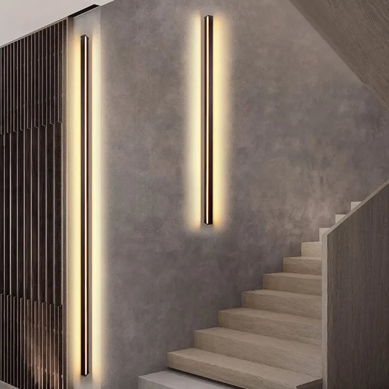 applique murale led cuboïde minimaliste en aluminium avec télécommande