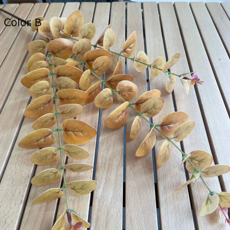 branche de plante artificielle en eucalyptus pour décoration intérieure et jardin - vue 9 sur 13