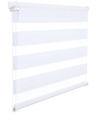 Store enrouleur double couche translucide pour salon chambre