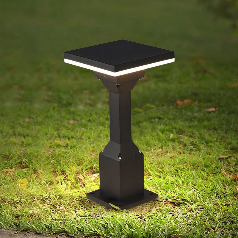 2022 customization column light waterproof lawn lamp courtyard outdoor floor landscape lamp LED Pillar lamp - vue 2 sur 8