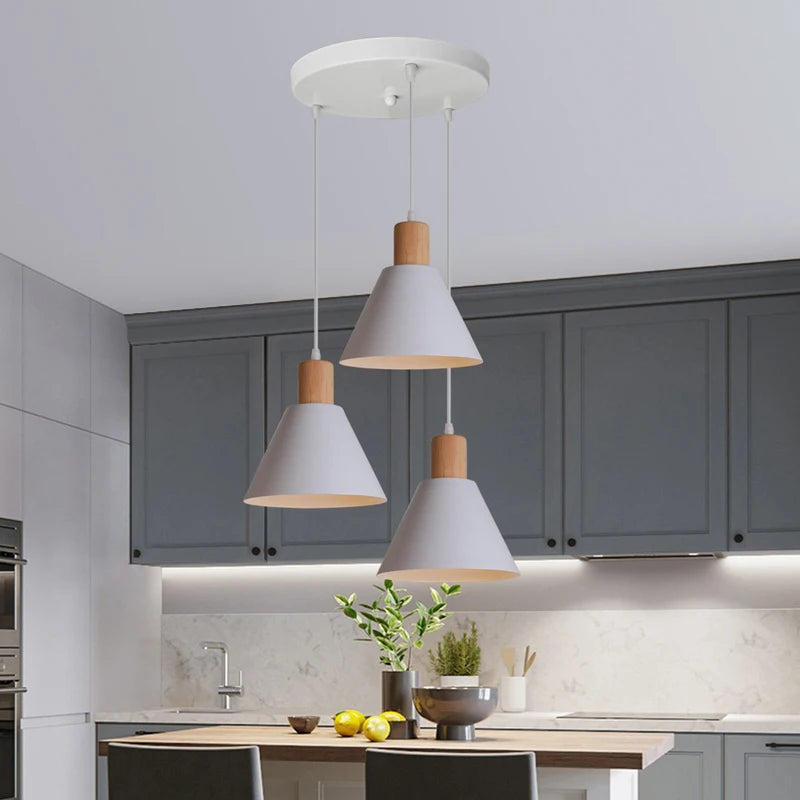 simple suspension led moderne pour décoration industrielle - vue 5 sur 11