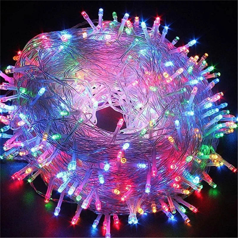 guirlande lumineuse extérieure 100 LED pour Noël et fêtes