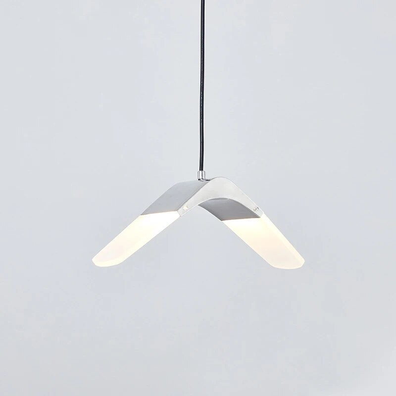 Suspension LED volantes modernes pour salle à manger