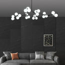 lustre style nordique moléculaire led créatif simple moderne