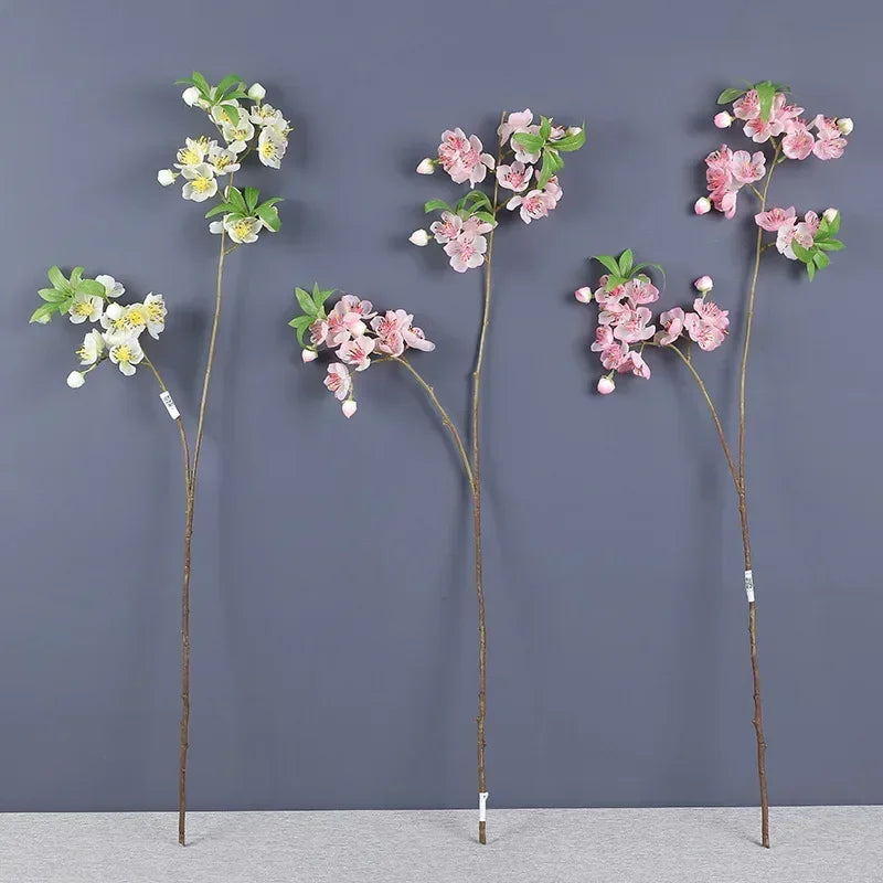 fleurs artificielles en soie pour décoration intérieure élégante - vue 6 sur 9