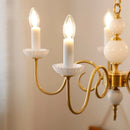 lustre en cuivre de luxe style vintage pour restaurant et salon