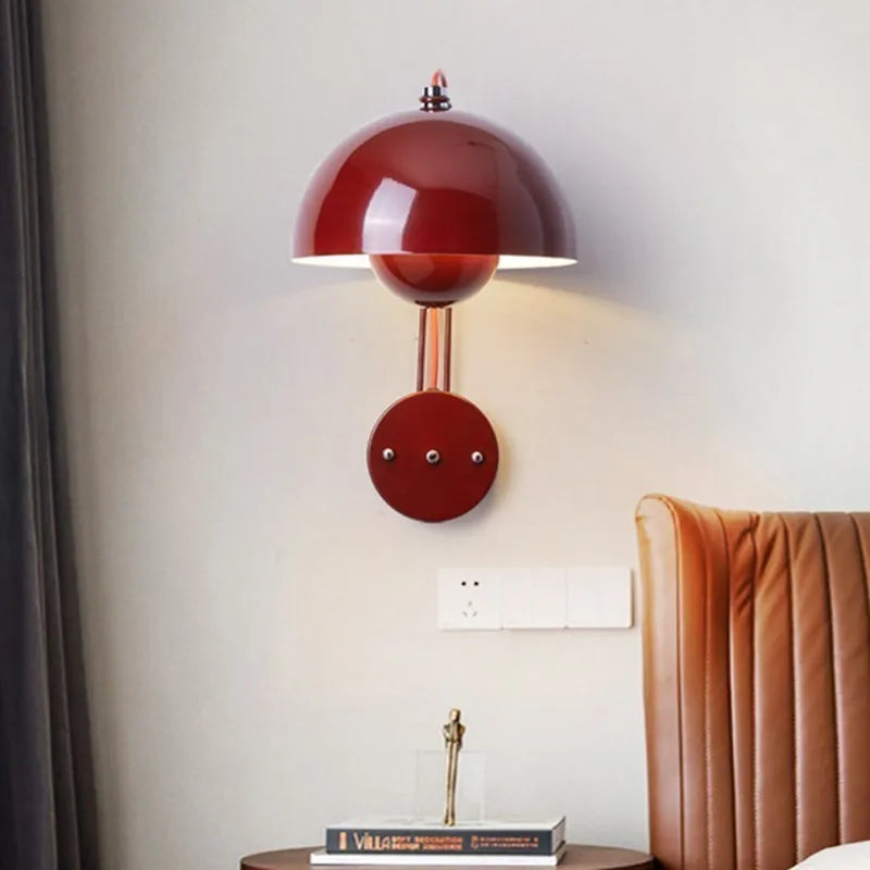 Applique murale nordique LED en forme de bourgeon