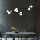 lustre style nordique moléculaire led créatif simple moderne