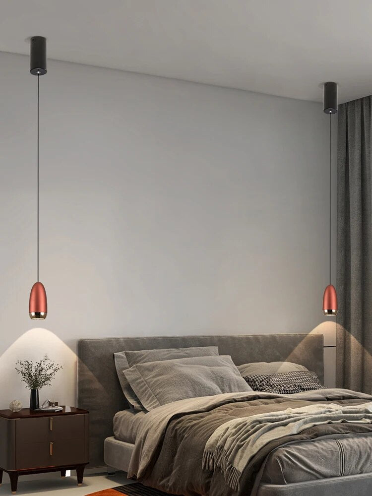 lampe suspension nordique simple créative - vue 6 sur 11