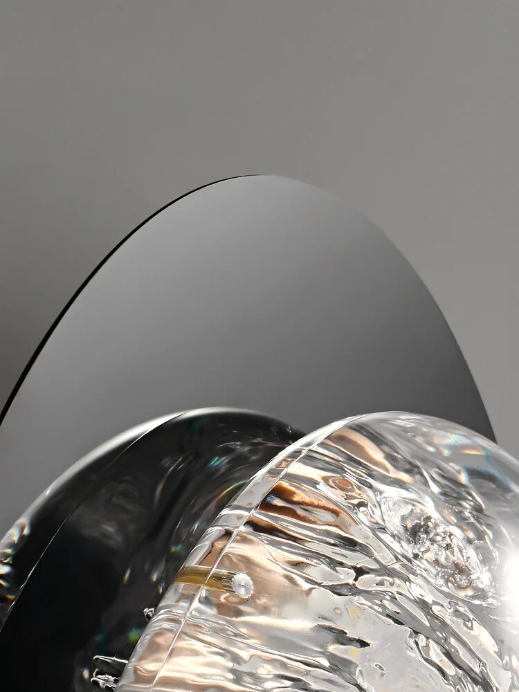 Applique murale artistique en cristal platine - vue 6 sur 8