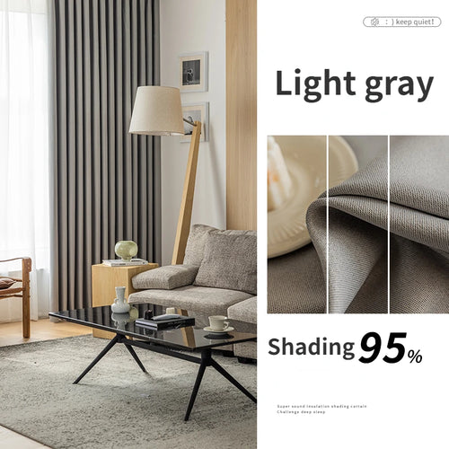 Rideau occultant moderne épais pour salon chambre