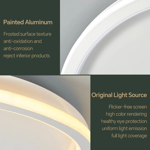 plafonnier led moderne nordique pour décoration intérieure maison