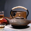 Service à thé japonais en fonte avec infuseur