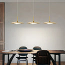 lustre moderne intérieur décor cuivre led suspension or
