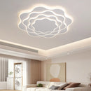 Plafonnier led dimmable moderne en fer acrylique pour intérieur