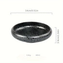 Assiette ceramique emaillee style coreen 15 cm