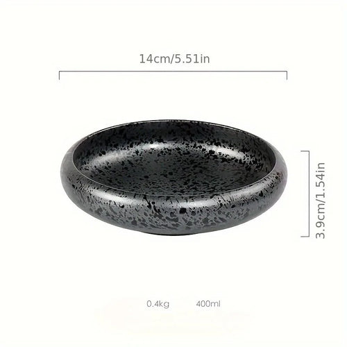 Assiette ceramique emaillee style coreen 15 cm