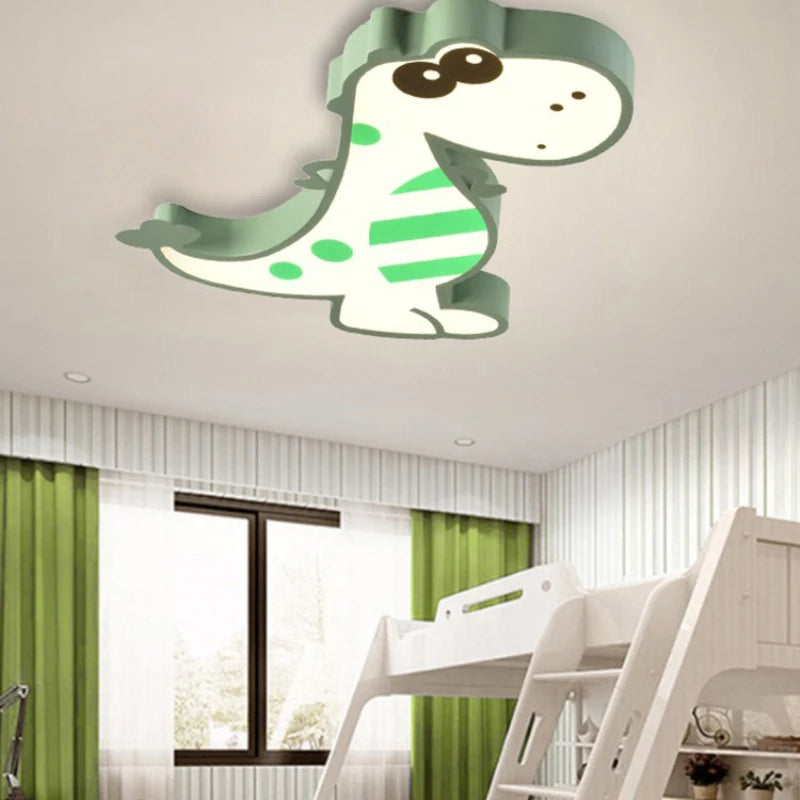 Lampe dinosaure mignonne pour chambre d'enfants moderne et créative