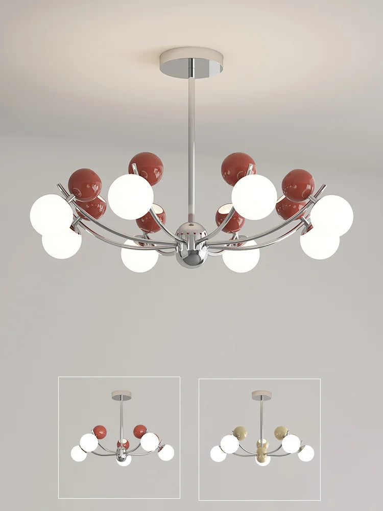 lustre créatif led pour décoration moderne chambre enfants - vue 2 sur 12