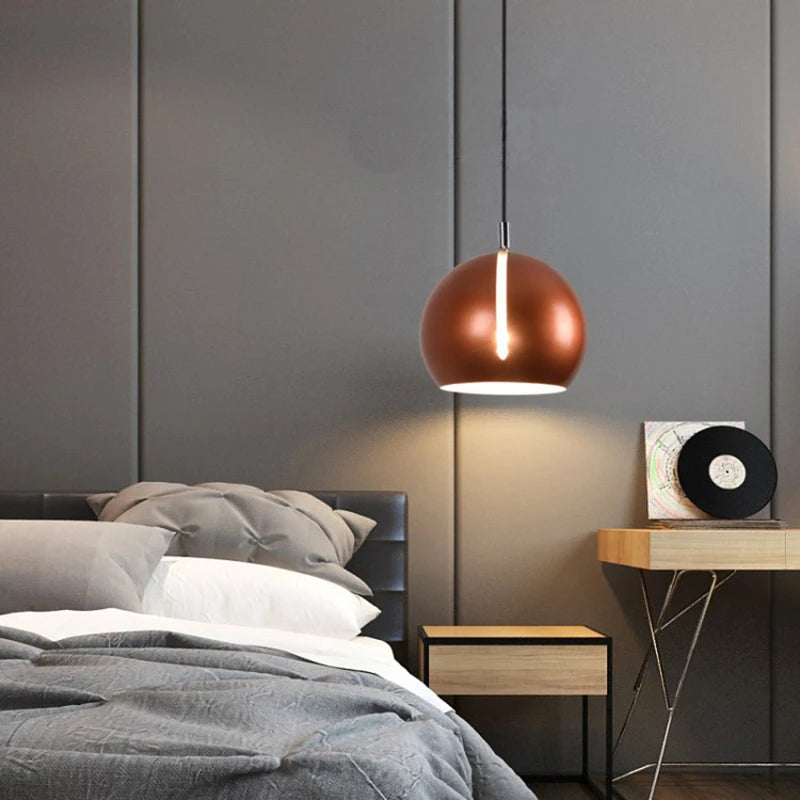 suspension moderne nordique en fer pour intérieur - vue 4 sur 11