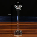 lustre en cristal de verre style européen haut de gamme