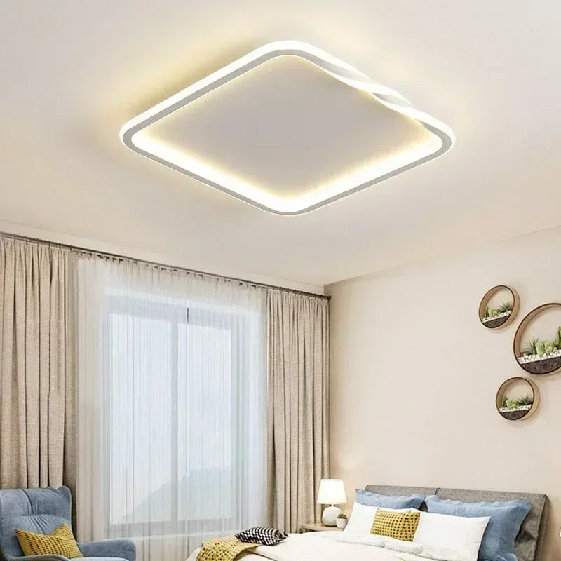 plafonnier moderne à leds pour décoration intérieure élégante - vue 3 sur 18