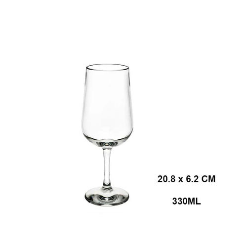 Verres a vin incassables sans pied reutilisables elegants