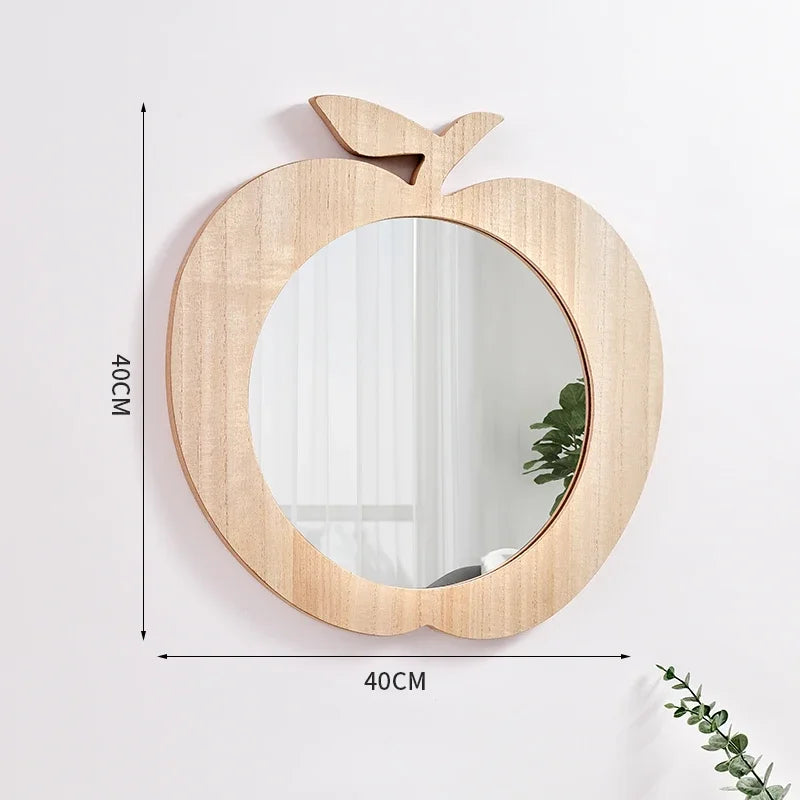 miroirs décoratifs mignons pour enfants en bois à suspendre - vue 6 sur 13