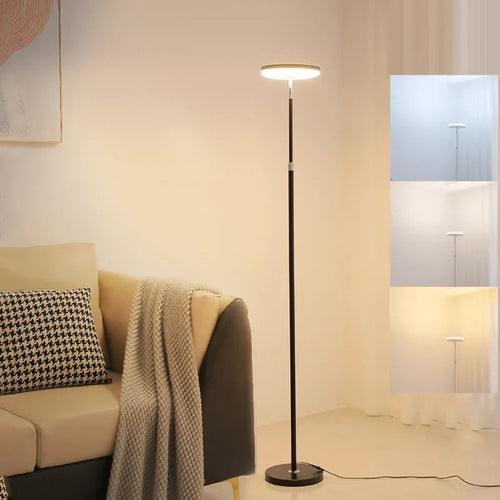 lampadaire led design nordique moderne et minimaliste