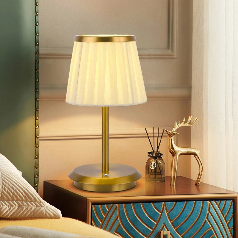 Abat-jour pour lampes en tissu - vue 3 sur 8